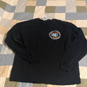 Men's Tennessee Lady Vols Basketball XL Black Long Sleeve Shirt